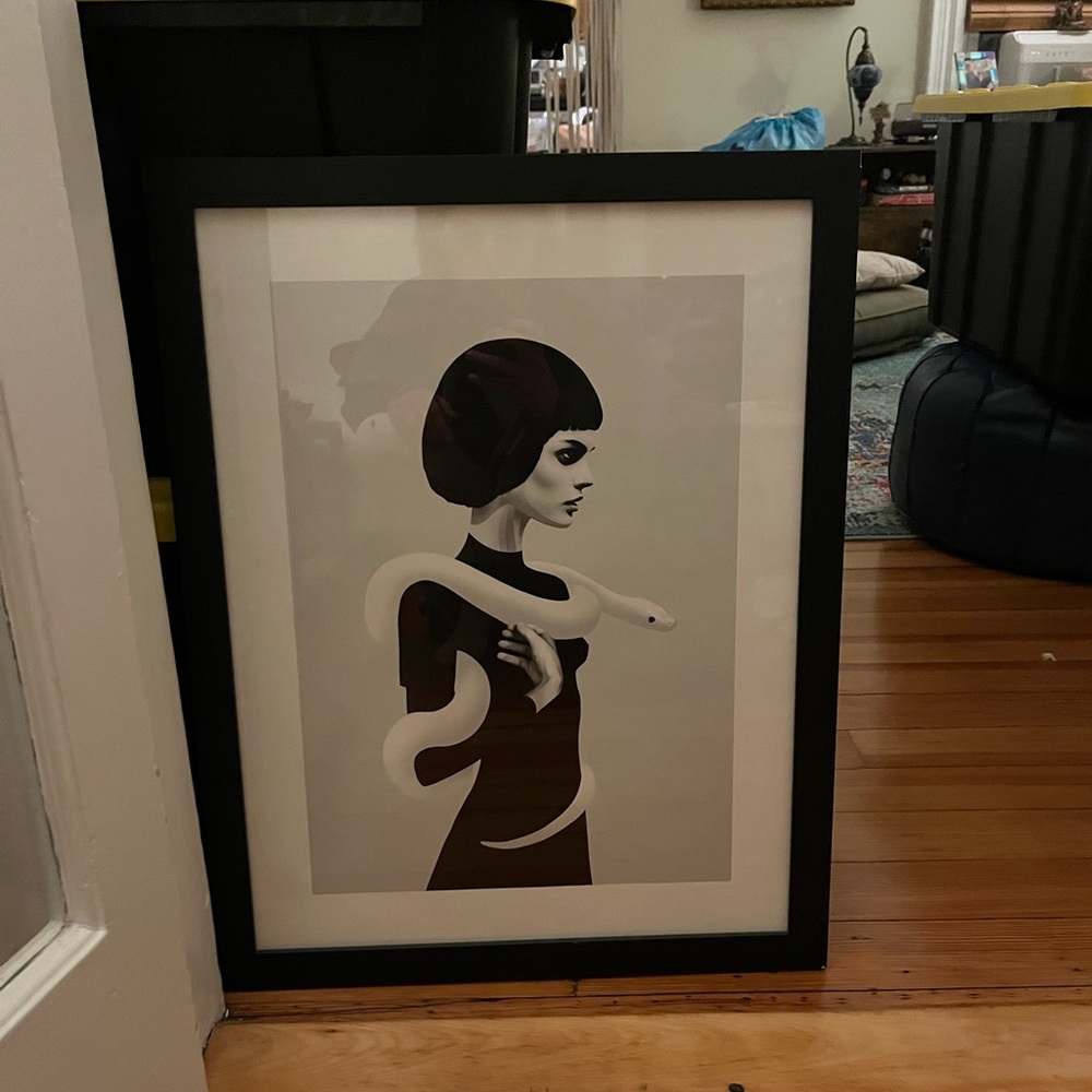 Art Prints black & white minimalist print .